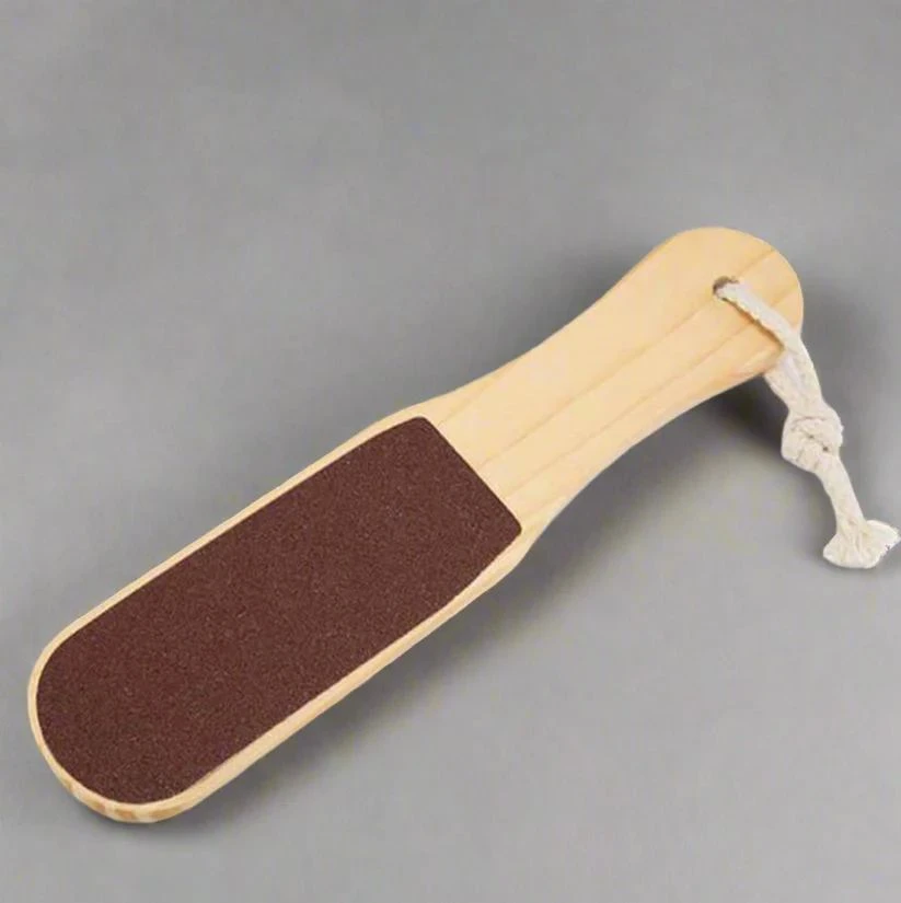 👣✨مبرد قدم خشبي لازالة الجلد الميت